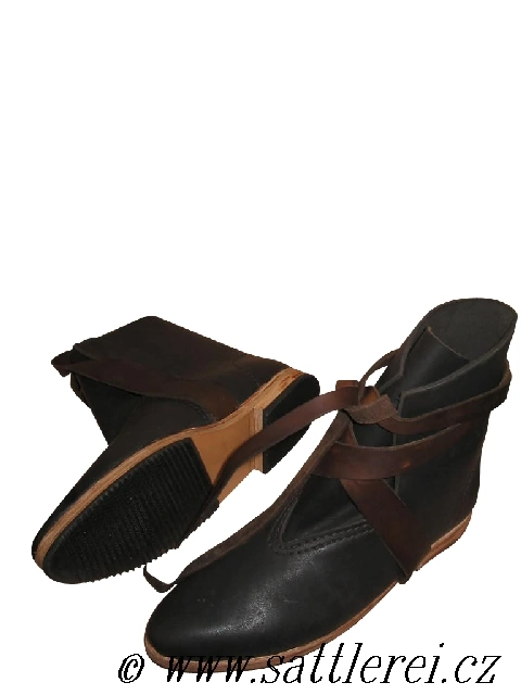 Normanské boty  z období 12. století