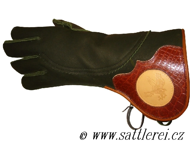 Sokolnické rukavice - kožené rukavice pro sokolníky