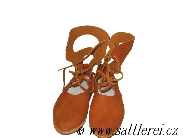 Historické boty dámské keltská, raně středověká bota