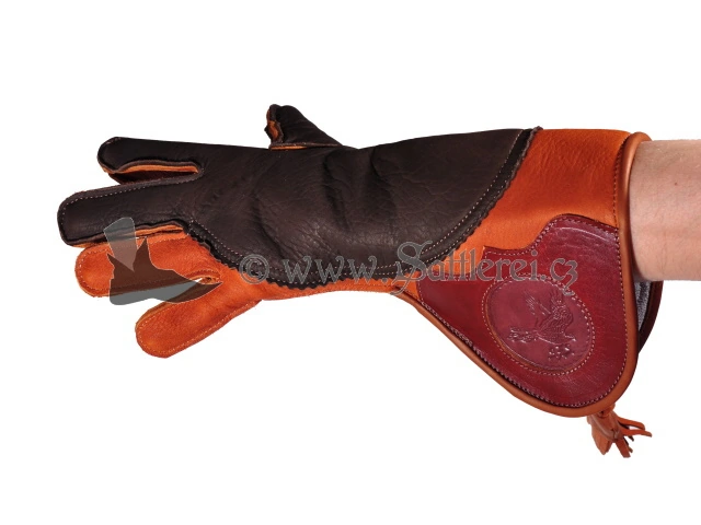 Rukavice pro sokolníky - Kožené sokolnické rukavice